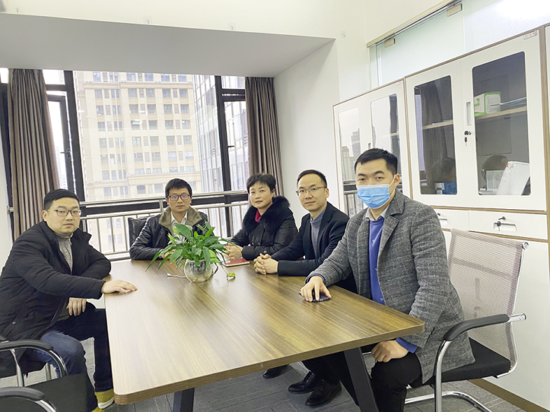 武汉市阳新商会秘书处带队走访理事成员单位